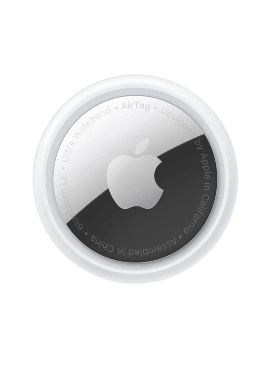 Apple Oryginalny AirTag Tracker - 1 pudełko zawierające 4 sztuki - Srebro - Zobacz 1