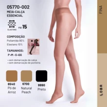 Women's Tights Thread 15 Essential Lupo Loba 05770 - Negro - Ver 4