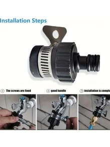 Multi-Functional Faucet Adapter, Ordinary Faucet To Milk Bottle Nipple Adapter, Plastic Splitter Connector, Universal