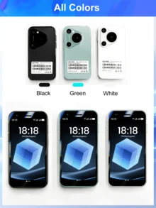 SOYES P70 Pro Max 迷你小尺寸智能手机 Android8.1 3.0 英寸 16GB 2000mAh 面部识别 双卡待机 Play Store 3G - 綠色 - 查看 7