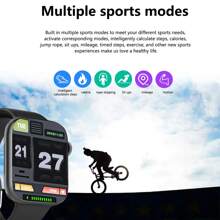Multifunctional Smart Watch - Music Player, Phone Call, Message, Weather, Step Counter, With Wireless Earbuds