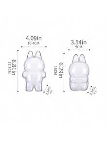 硅胶保护套、防尘罩、透明保护壳、马卡龙色牵引绳袋 - 無色 - 查看 8