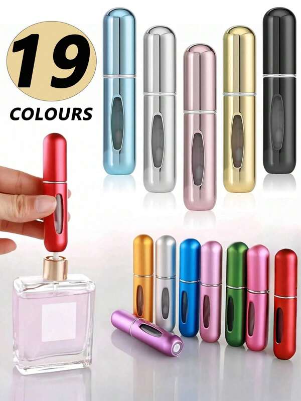 10Pcs,5ml- Perfume Refillable Bottle,Valentine's Day Gift,Perfume Travel Refillable,Mini Perfume Bottle,Perfume Refillable Bottle Spray Bottling Dispenser Empty Liquid Container,Travel Essentials,Multiple Colors, 5Pcs/4Pcs/3Pcs/1PC,Bottle Spray Bottling Dispenser Mini Portable Empty Liquid Container Travel Travel Essentials Travel Organizer For Beach Summer Vacation Back To School