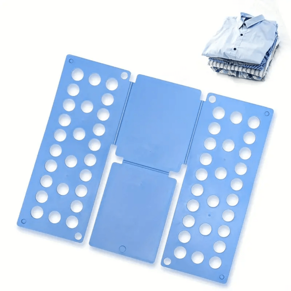 1pc Easy To Use T-Shirt Folding Board, Plastic Shirt Folding Board, Practical Plastic Folding Board, PP Slouchy Quick Shirt Folding Board, Home Travel T-Shirt Folding Assistant, Creative Shirt Folding Board, Suitable For Washing And Storage - Suitable For Adults (Note: This Is A Small Size, It Is Smaller! Only Suitable For Clothing Under 15.75 Inches)