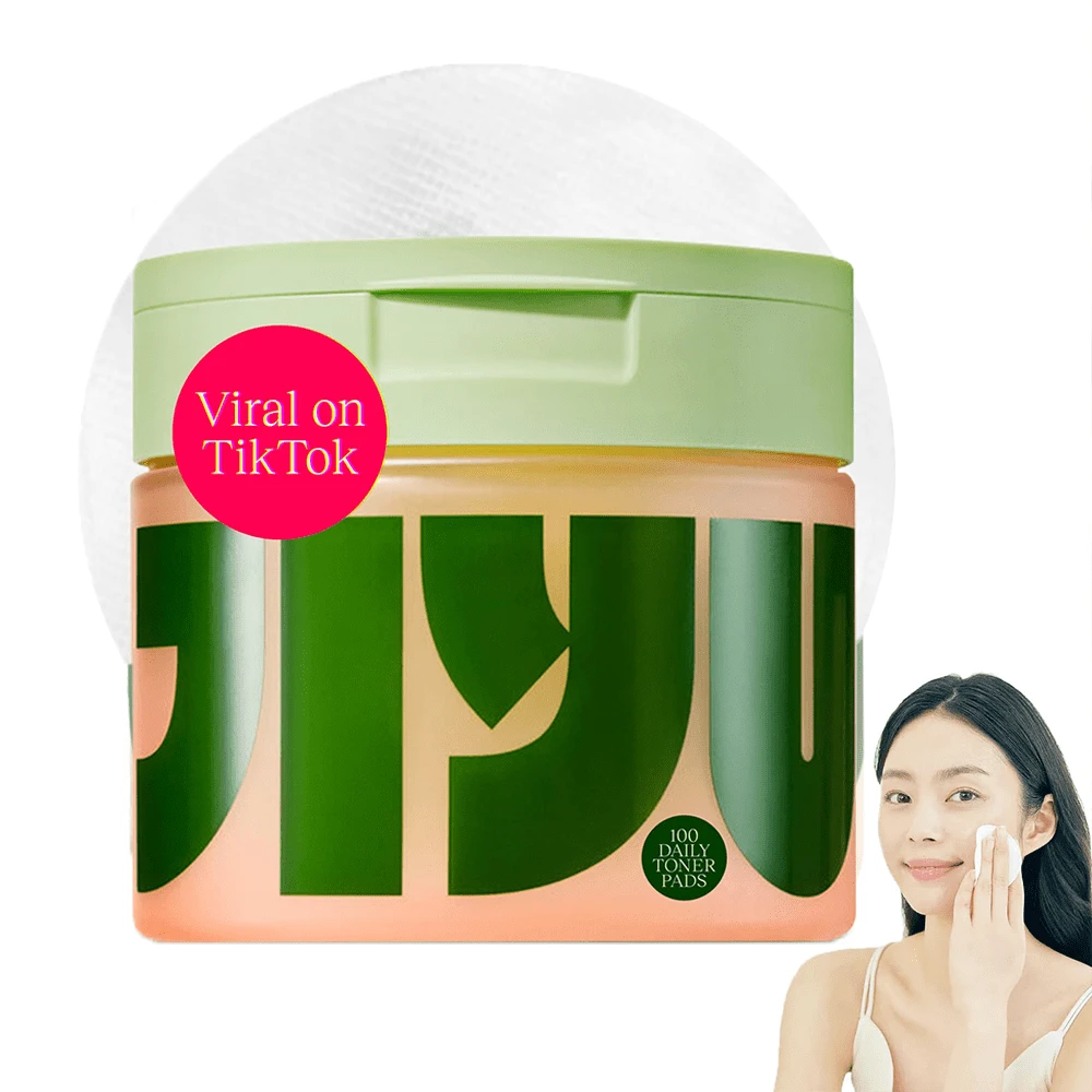 Korean Toner Pads  – Hydrating & Anti-Aging For Dark Spots, Wrinkles & Uneven Skin – Infused With Snail Extract, CICA, Niacinamide & Peptides For A Clear, Radiant Complexion - 綠色 - 查看 1