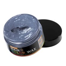 Sáp nhuộm tóc tạm thời GOIPLE 120g (4.23oz), 12 màu, dùng một lần, dạng kem nhuộm tóc lâu trôi, dễ gội sạch, thích hợp cho da, tóc, râu, tạo kiểu tóc hàng ngày, dự tiệc, cosplay, unisex. - màu nâu - Xem 17