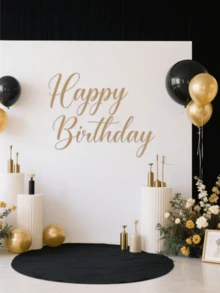 1 pezzo di adesivo personalizzato per regalo di compleanno/anniversario/matrimonio/riunione, adesivo da specchio, regalo fai-da-te, scritto a mano, adesivo da matrimonio, adesivo regalo per vetro, tazza, rotolo, palloncino, ecc. Adesivo olografico personalizzato per nome