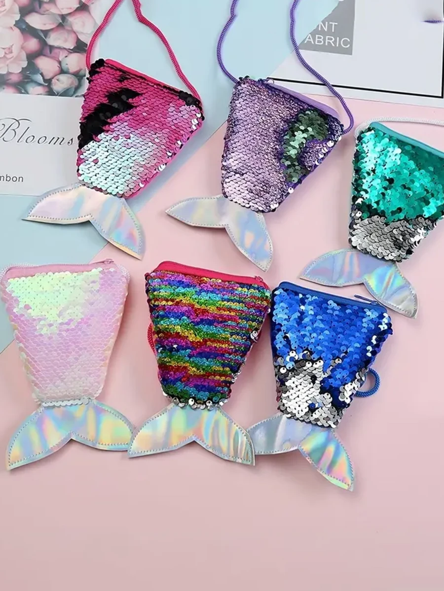 FORLADY Sac Bandoulière Peluche Licorne Enfant - Porte-Monnaie Mignon Fille, Sac Banane Licorne