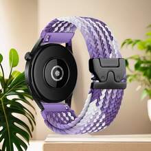 1条18mm/20mm/22mm快拆式降落伞表带，兼容三星Galaxy Watch 7/6/5/4、佳明Venu/Venu 2/Venu 3S，男女通用；通用18/20/22mm弹性编织替换表带，兼容佳明Forerunner 158/245/645/255/265/255S/265S、Amazfit BIP6/BIP5/GTR4/GTS4/GTS3/Bip3、Watch GT5/GT4/GT3/GT2/GT、红米Watch 5 Active/Lite智能手表配件 - 22mm - 查看 26