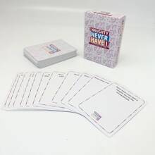 Naughty Never Have I Board Game Solitaire A Creative, Interactive And Fun Game Card That Is Perfect For Family Gatherings And Travel Strengthen Family Relationships Unlock Warm Moments Of Communication As A Romantic Holiday Gift For Thanksgiving, Valentine's Day, Halloween, Christmas 21st Birthday Gift