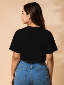 Cropped Algodão Curta Confortável Casual Streetwear Tucano