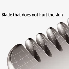 Kemei KM-1319 理发器，迷你无绳理发器，持久剪发套装，USB-C 充电式理发胡须修剪器，男女儿童适用，便携式美容套装