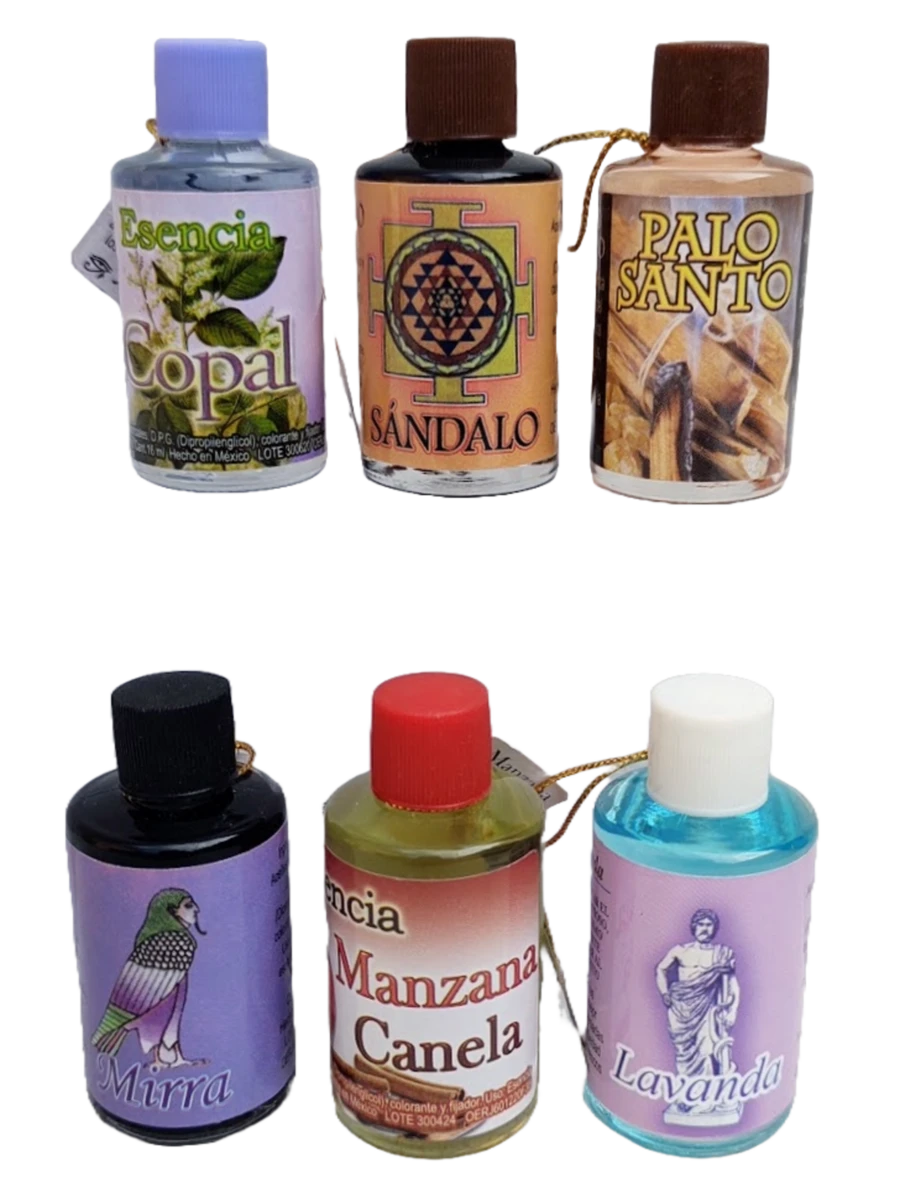 Kit Los Mas Vendidos 6 Aceites Esencias Aromáticas 16ml Para Cuerpo Difusores Jabones, velas, - Múltiples aromas - Ver 1