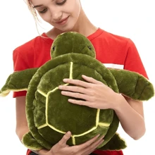 Set de 2 peluches de tortuga marina de peluche suave adorable, juguete de peluche y regalos perfectos para fiesta, decoración de habitación, decoraciones festivas