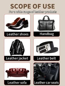 Black Shoe Wax, Shoe Cream For Smooth Leather, 35 Ml, Perfect Coloring Shoe Wax Polish, Professional Shoe Polish For Leather Shoes And Boots - 黑色 - 查看 4