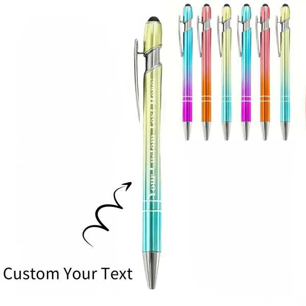 1/2/5/10/15/20pcs Customizable Metal Pens - Perfect For Father's Day, Mother's Day, Valentine's Day, Or Any Occasion