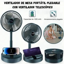FS-0004,Ventilador de Mesa Recargable 3 Velocidades Ajustables,Plegable, Port¡til, Cable Usb, Escritorio, Mesa,Moderno,Sin Ruido, De Oficina,Con cable USB o Pilas,Cabezal Oscilante para Flujo de Aire Ajustable, Refrescantey Cómodo, flujo de aire fuerte para oficina, escritorio,dormitorio estudiantil,montado enescritorio/pared,ventilador mini portÃ¡til para elhogar,dormitorios de estudiantes,cama,uso sobre la mesa - Verde militar - Ver 1
