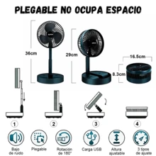 FS-0004,Ventilador de Mesa Recargable 3 Velocidades Ajustables,Plegable, Port¡til, Cable Usb, Escritorio, Mesa,Moderno,Sin Ruido, De Oficina,Con cable USB o Pilas,Cabezal Oscilante para Flujo de Aire Ajustable, Refrescantey Cómodo, flujo de aire fuerte para oficina, escritorio,dormitorio estudiantil,montado enescritorio/pared,ventilador mini portÃ¡til para elhogar,dormitorios de estudiantes,cama,uso sobre la mesa - Verde militar - Ver 5