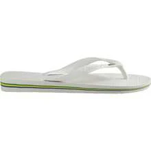 Havaianas Flag Flip Flops Brazil Sandal Men Women - White - View 3