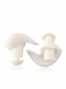 3 Pairs Silicone Spiral Ear Plugs, Snug Fit & Non-Slip - Adult Swimming Gear - Multicolor - View 4