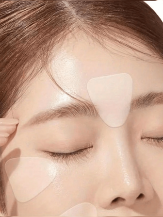 PAORPEVM 90/180PCS Silicone Anti-Wrinkle Patches, Suitable For Forehead And Smile Lines, Fragrance-Free, Alcohol-Free, No Power Or Battery Require Safe Skin Care Solution