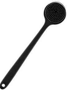 硅胶长柄沐浴刷 背部刷 淋浴去角质刷 身体按摩器、包、收纳袋、收纳盒、发夹 - 矽膠長柄搓澡刷 - 查看 10