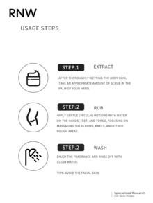 RNW DER.CLEAR 柔滑香氛身体磨砂膏 180g - 薄荷綠 - 查看 8