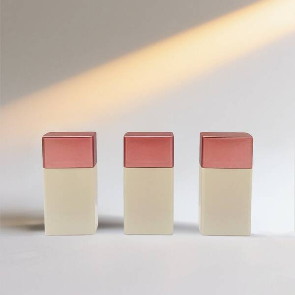 1pc 30ml 60ml Rectangular Empty Sunscreen Plastic Skincare Packaging