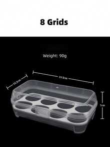 3/4/8 Grids Shockproof Egg Storage Box Portable Camping Picnic Storage Box Shockproof Waterproof Perfect For Camping Picnic And Travel Storage Easter Egg Storage Trays - Multicolor - View 8