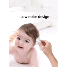 Kemei KM-1319 理发器，迷你无绳理发器，持久剪发套装，USB-C 充电式理发胡须修剪器，男女儿童适用，便携式美容套装