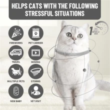 Coleira de Gato que Brilha no Escuro para o Natal - Ajustável 1 Unidade, Proteção contra Pulgas e Carrapatos com Essência Vegetal, Conforto Aconchegante e Design Natalino