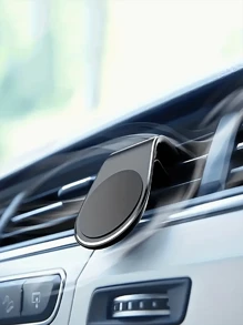 Supporto magnetico per telefono da auto a forma di L per la presa d'aria, supporto universale per cellulare con forte adesione magnetica, supporto magnetico in metallo per telefono da auto compatibile con , smartphone Android, regalo per compleanni, famiglia, amici