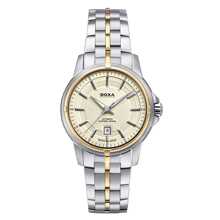 DOXA DOXA Ladies' Mechanical Watch - Gold Dial, Stainless Steel & Gold-Plated Case (Model D153TCM) - Business Elegance Automatic Timepiece