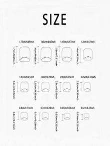 24Pcs Gradient Colorful 3D Rhinestones Short Square Toe Nail Tips Set, With 1Pc Nail File & 1Pc Nail Glue Gel, For Women'S Daily Use & Parties Press On Nails Nail Supplies Nails - Multicolor - View 2