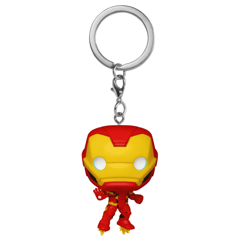 Funko POP Keychain: Marvel NC- Iron Man Novelty Keyring - Luffytaro - Collectable Mini Figure - Stocking Filler - Gift Idea - Official Merchandise - Movie Fans - Backpack Decor 82494