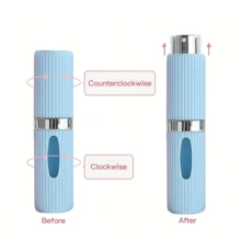 1 件旅行香水雾化器可填充瓶，8ml 便携式迷你喷雾旅行瓶，易于补充空雾化器瓶，适用于钱包手提包口袋行李箱 - 彩色 - 查看 3
