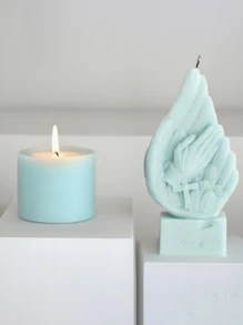 3D Hand und Flügel Kerze Silikon Form - einzigartiger Gebetshaltung Form, geeignet für die Herstellung von handgefertigten Kunstwerken, duftenden Kerzen, Gipshandwerkskunst, als Inneneinrichtung Dekoration geeignet, repräsentiert den heiligen Glauben und ein ausgezeichnetes Geschenk für Feiertage.