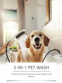 YEGBONG Pet Dry Cleaning Agent; Pet Dry Cleaning Mousse Shower Gel; Pet Shampoo; Amino Acid Mild Cleaning, Anti-Hair Tangling, Hypoallergenic And Tear-Free Formula, Long-Lasting Fragrance