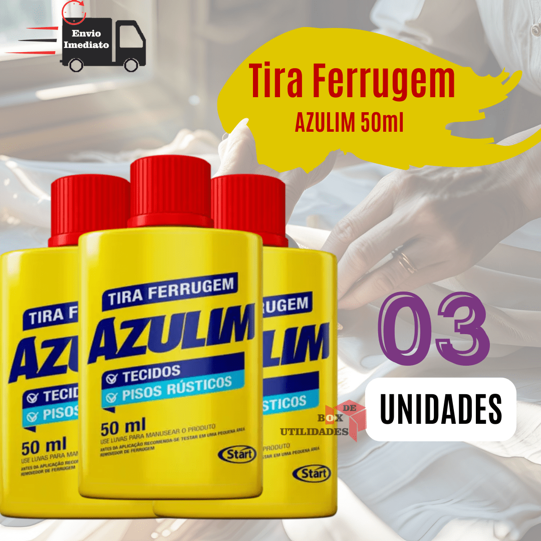 Remover ferrugem Tira Ferrugem Azulim Tira Ferrugem Roupas Tecido Tira Ferrugem para Piso e Cerâmica