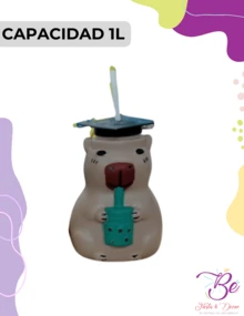 10 vasos Capibara Bubble Tea Graduación Genérico Recuerdo Souvenir Cumpleaños Fiesta Bebida Colorida Centro de Mesa Invitados Temático Infantil Creativo - Multicolor - Ver 3