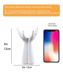1pc Creative White Matching Vase, Resin Vase, Ideal Bookshelf, Table, Bookshelf, Fireplace, Entrance Decoration, Modern Home Decoration For Living Room And Bedroom, Center Decoration, Mother's Day Gift, Graduation Gift, Wedding Decoration