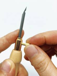 Wooden Handle Embroidery Needle Set, Punching Needle Set, DIY Craft Needle Kit, Sewing, Punch Needle 3 Sizes Available For Easy Creation Of Beautiful Patterns