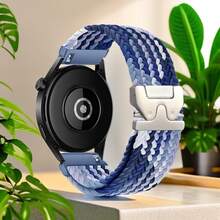 1条18mm/20mm/22mm快拆式降落伞表带，兼容三星Galaxy Watch 7/6/5/4、佳明Venu/Venu 2/Venu 3S，男女通用；通用18/20/22mm弹性编织替换表带，兼容佳明Forerunner 158/245/645/255/265/255S/265S、Amazfit BIP6/BIP5/GTR4/GTS4/GTS3/Bip3、Watch GT5/GT4/GT3/GT2/GT、红米Watch 5 Active/Lite智能手表配件 - 22mm - 查看 28