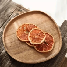 重生相思木托盘 - 具有复古自然的纹理，是厨房和餐厅的耐用必备品。适用于下午茶、寿司、甜点、户外野餐、婚礼、母亲节、圣诞节礼物、野餐用品、婚宴餐桌，质地光滑。