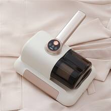 KOLAGAN Bed Vacuum Cleaner, Anti-Allergen Deep Cleaner For Beds, Equipped With Two Suction Power Settings, 13KPa Powerful Suction, UV Light, Heating Function, Low Noise, Suitable For Sofas, Pillows, Carpets, And Pet Hair (White / Blue). - 白色 - 查看 1