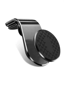 Supporto magnetico per telefono da auto a forma di L per la presa d'aria, supporto universale per cellulare con forte adesione magnetica, supporto magnetico in metallo per telefono da auto compatibile con , smartphone Android, regalo per compleanni, famiglia, amici