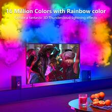 Upgraded 3D Big Cloud Lightning Kit Indoor Home Bedroom Decoration Super Big Cloud For Party Christmas Halloween - View 3