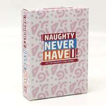 Naughty Never Have I Board Game Solitaire A Creative, Interactive And Fun Game Card That Is Perfect For Family Gatherings And Travel Strengthen Family Relationships Unlock Warm Moments Of Communication As A Romantic Holiday Gift For Thanksgiving, Valentine's Day, Halloween, Christmas 21st Birthday Gift