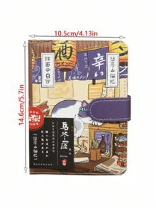 A PVC Loose-Leaf Notebook With A Cat Design. This Softcover Notebook Features A Binder And Includes A Unique Cover And A Mini Acrylic Keychain. The Pages Are Made Of High-Quality Paper. An Essential Stationery Item For Students And An Ideal Back-To-School Gift. - Multicolor - View 4