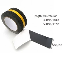 1 Roll Of 1/3/5m PET Glow-In-The-Dark Anti-Slip Tape, Self-Luminous Stair Tread Anti-Slip Tape, Glow Warning Tape For Home Decoration And Outdoor Garden, Anti-Slip Decorative Luminous Tape